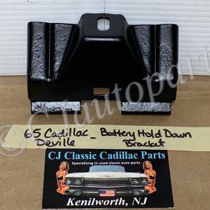 OEM 1965 1966 1967 1968 Cadillac Deville Fleetwood Calais 1965 1966 Cadillac Eldorado BATTERY HOLD DOWN BRACKET RETAINER #3633267